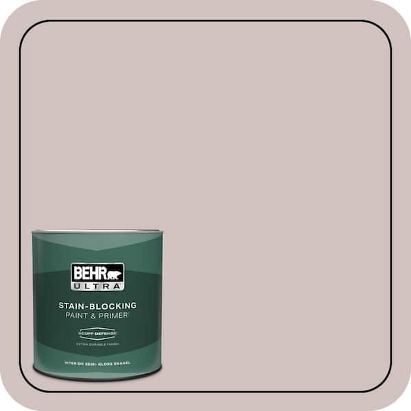 BEHR ULTRA 1 qt. #720A-3 Malt Extra Durable Semi-Gloss Enamel Interior Paint & Primer