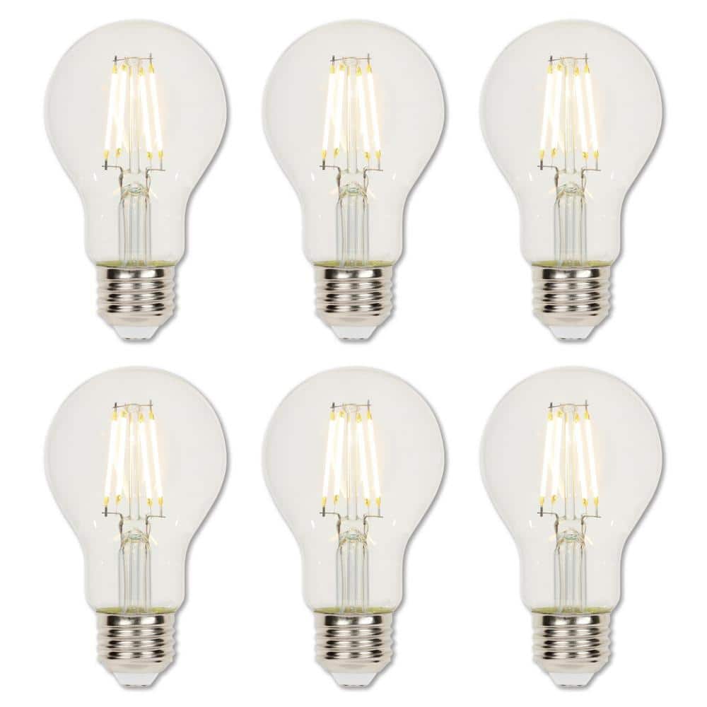 Photos - Light Bulb Westinghouse 40-Watt Equivalent A19 Dimmable Clear E26 Edison Filament LED  3 