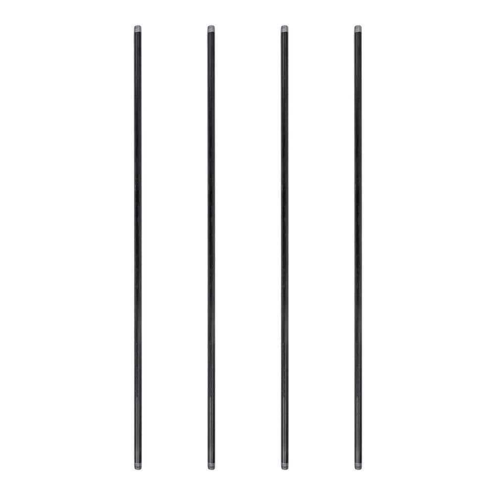 1/2 in. x 42 in. Black Industrial Steel Grey Plumbing Pipe (4-Pack) price history on PriceWatchPro