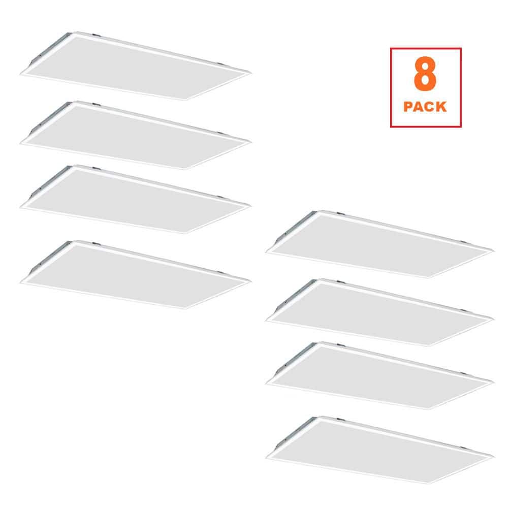 Motion Sensor Led Panel Commercial Electric 2 ft. x 4 ft. Daylight Harvesting Motion Sensor LED ...