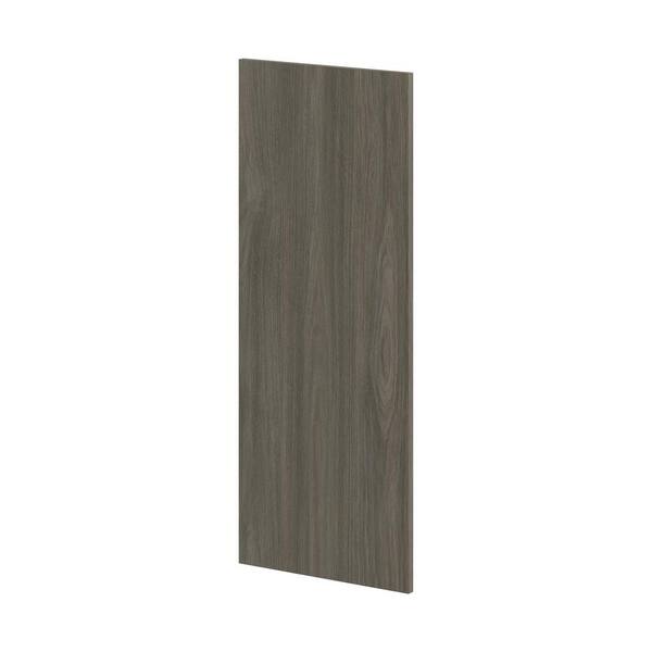 J COLLECTION 14 in. W x 0.63 in. D x 37 in. H in Medora Melamine Brown