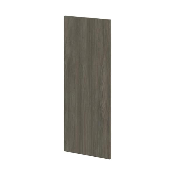 J COLLECTION Timberline 14 in. W x 37 in. H Cabinet End Panel in Walnut