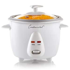6-Cup (uncooked) White Rice Cooker Steamer