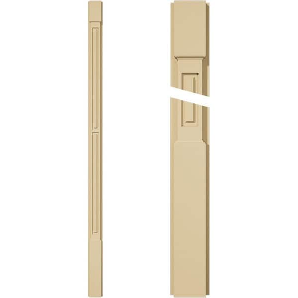 Ekena Millwork 2 in. D x 4 in. W x 82 in. L Primed Polyurethane Pilaster 1- Pack