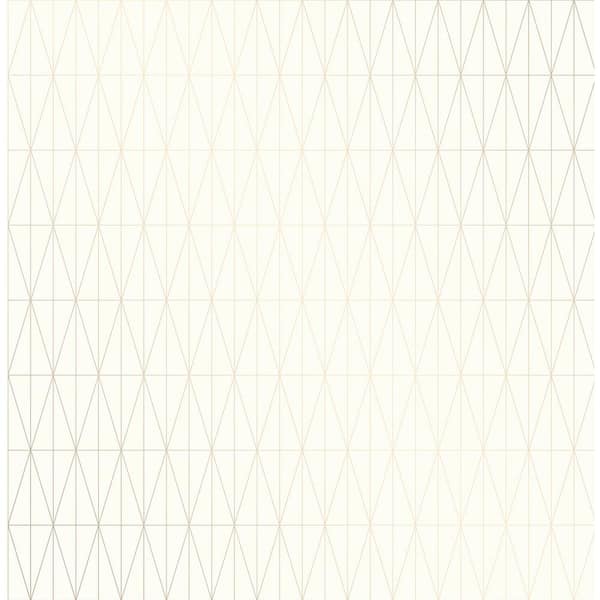 A-Street Prints Tofta Off-white Geometric Strippable Wallpaper (Covers 56.4 sq. ft.)