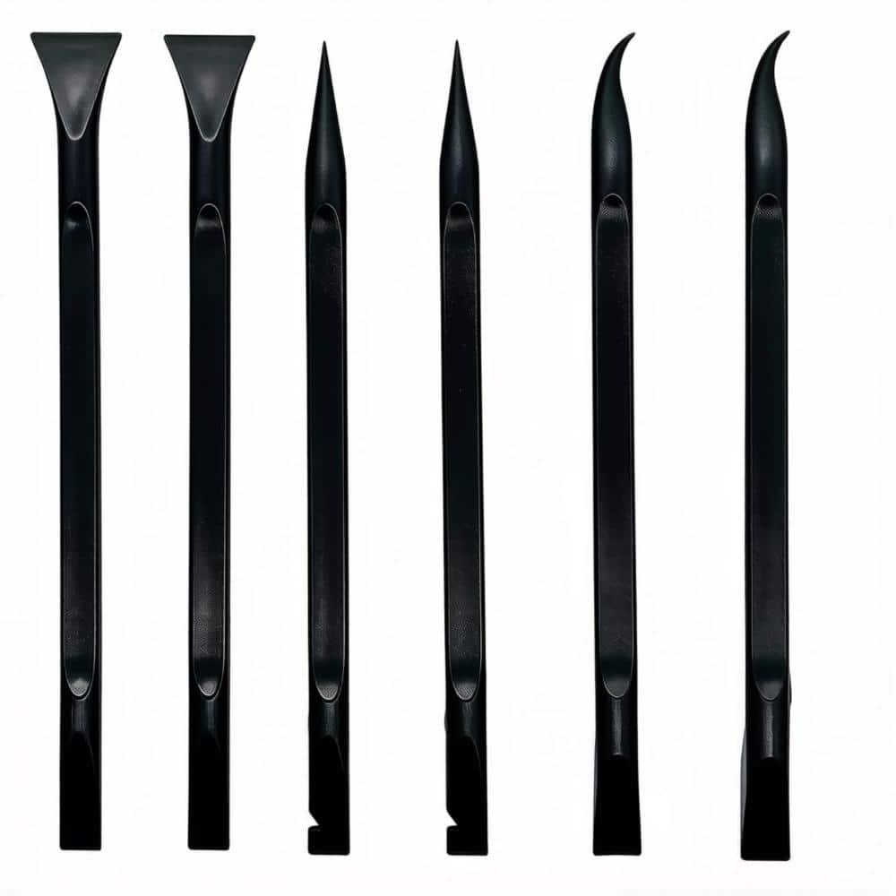 6-Piece Plastic Cleaning Scraper Tool Set, for Glass, Cooktop, Labels, Paint and Household Surfaces Small price history on PriceWatchPro