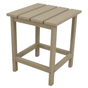Long Island 18 in. Sand Patio Side Table