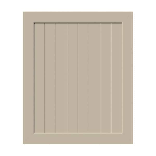Illusions 5 ft. X 6 ft. T&G SOLID DRIVE BEIGE Fence Gate