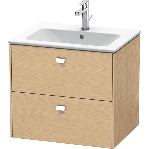 Duravit Brioso 18.88 in. W x 24.38 in. D x 21.75 in. H Bath Vanity Cabinet without Top in Natural Oak