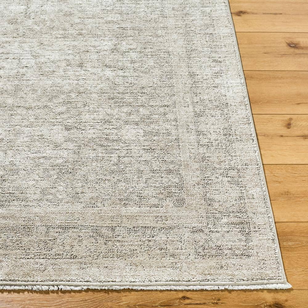 Maria Elena Gray Synthetic Rectangular Area Rug