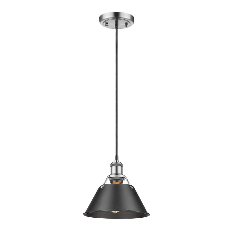 Pewter Glass Mini Indoor/Outdoor Pendant Light
