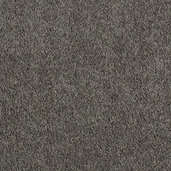 Lifeproof Ambrosina I  - Silhouette - Gray 30 oz. Triexta Texture Installed Carpet
