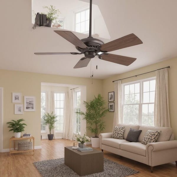 Supra 44 in. Indoor Oil Rubbed Bronze Ceiling Fan