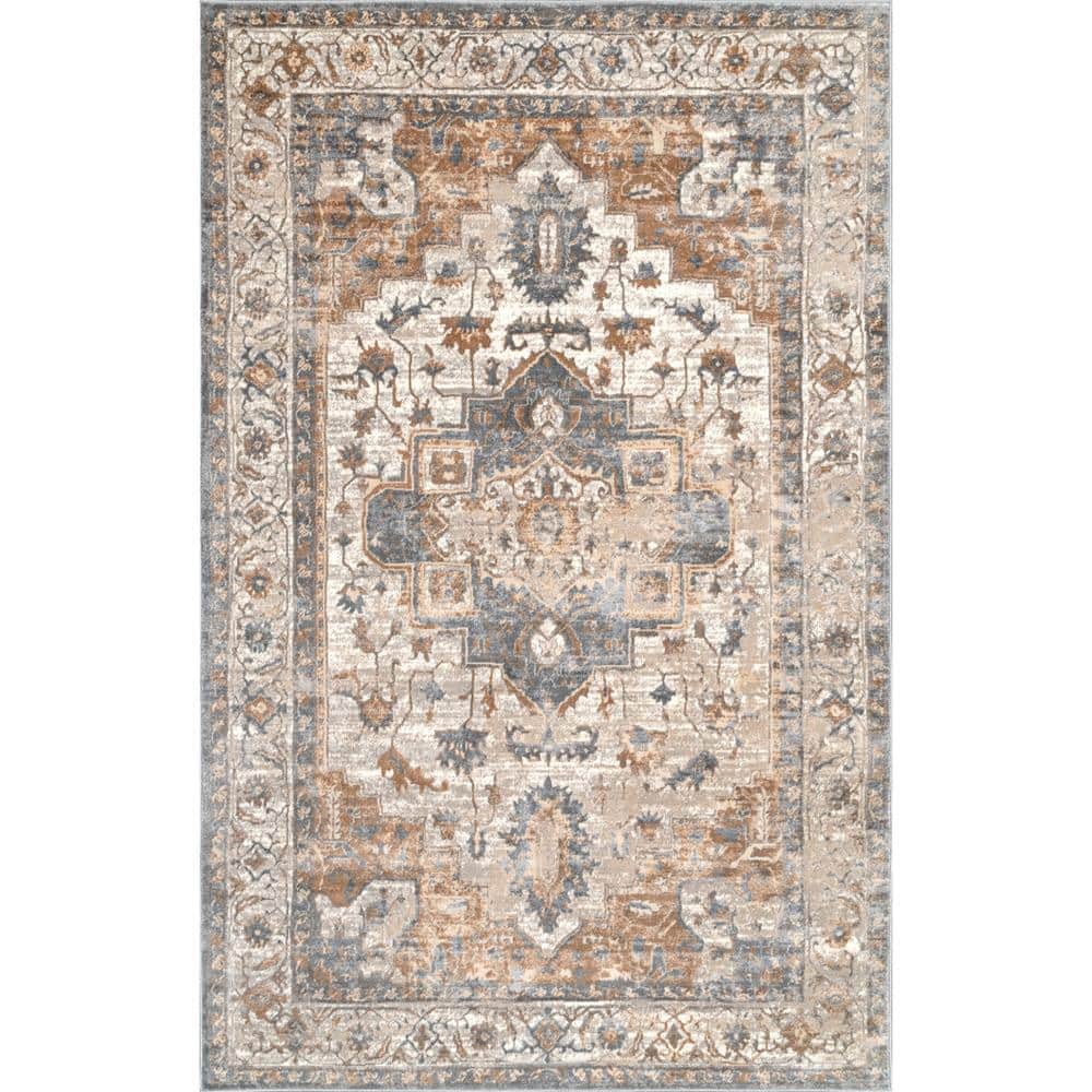 nuLOOM Sian Vintage Beige 8 ft. x 10 ft. Area Rug LPCY07A-8010 - The Home  Depot