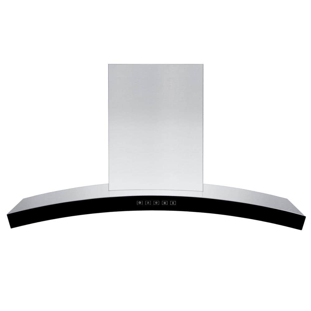 36" Stainless Steel Convertible Wall Mount Range Hood with Charcoal Filter