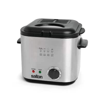 DeLonghi Roto Fry Cool Touch Low Oil Deep Fryer D28313UXBK - The Home Depot