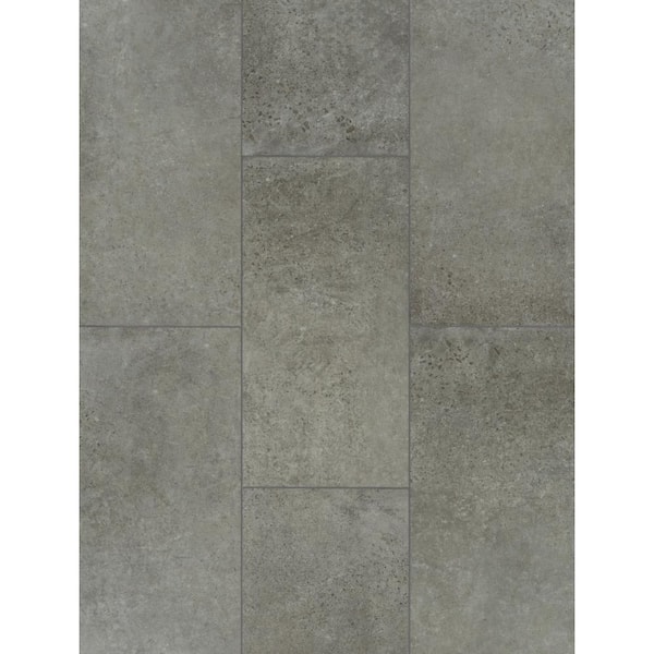 Shaw Vista Atlantic Grey 12 in. x 24 in. Luxury Vinyl Tile (15.83 sq. ft.)