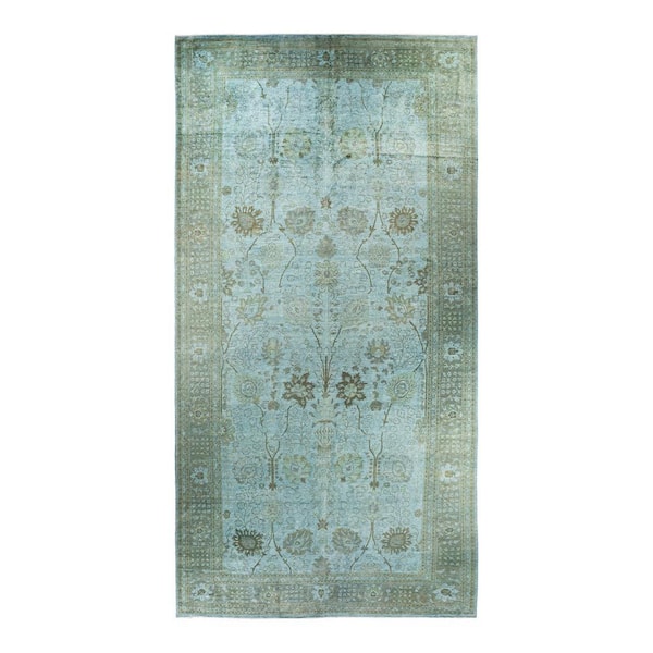 Vibrance Light Blue - 9 ft. 10 in. x 18 ft. 7 in. Handmade Area Rug