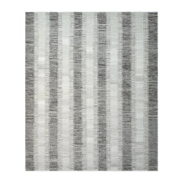 Solo Rugs Levi Contemporary Brown 5 ft. x 8 ft. Handmade Area Rug