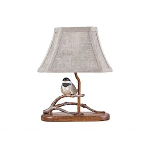 Josephine 12 in. Brown Table Lamp