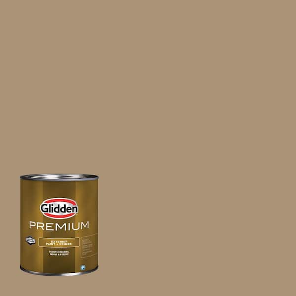 Glidden Premium 1 qt. PPG1085-5 Sauteed Mushroom Flat