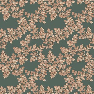 Brewster Gabriela Rasberry Floral Paper Strippable Roll (Covers 56.4 sq.  ft.) UW25897 - The Home Depot