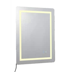 INSTER 24 In. W X 32 In. H Rectangular Frameless Anti-Fog Dimmable ...