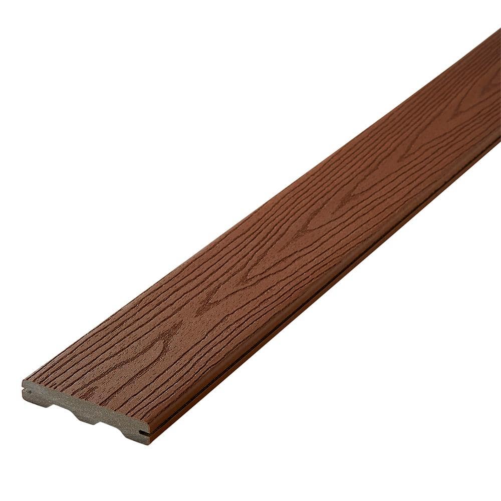 Good Life 1 in. x 6 in. x 16 ft. Cabin Grooved Edge Capped Composite Deck Board price history on PriceWatchPro