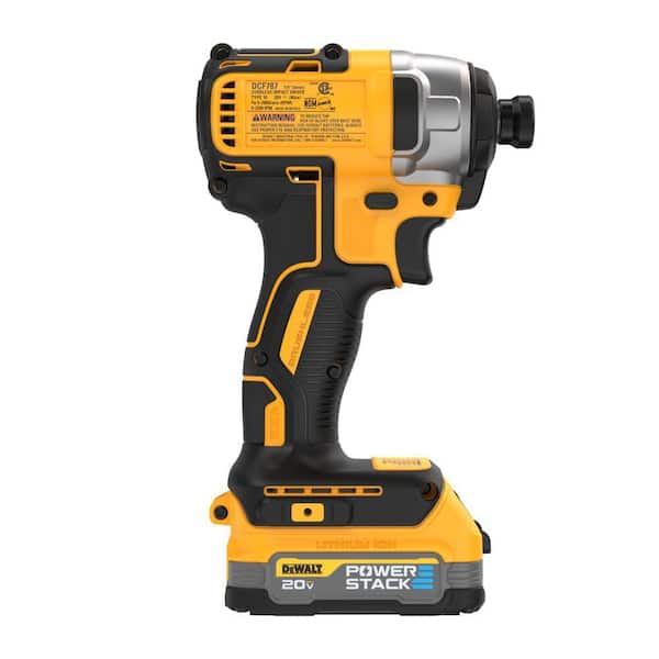DEWALT - 20V MAX Lithium-Ion Brushless Cordless 1/4 in. Impact Driver Kit with 1.7 Ah Battery and Charger