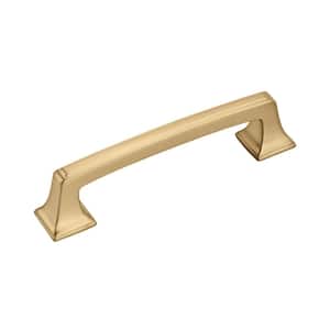 Mulholland 3-3/4 in. (96mm) Traditional Champagne Bronze Arch Cabinet Pull