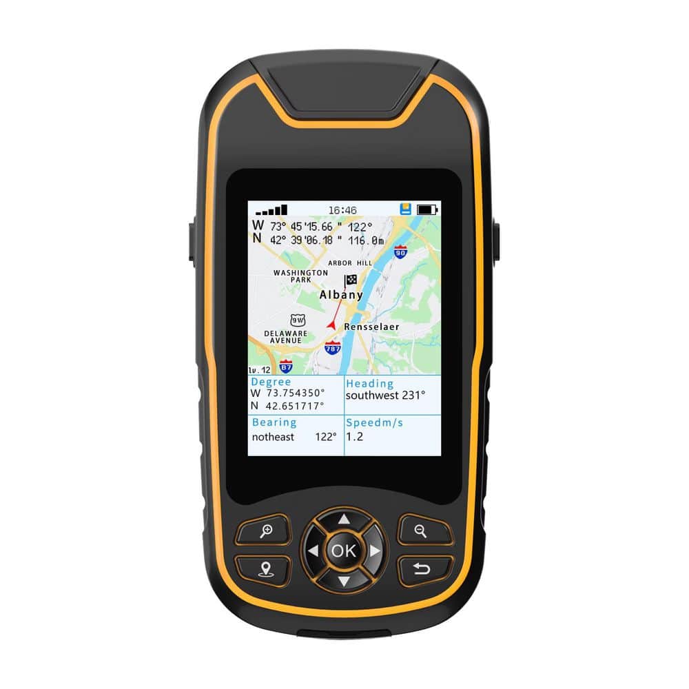 Yichuhaoxi Rugged Waterproof Button-Operated Handheld GPS A8