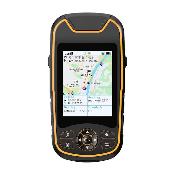 Rugged Waterproof Button-Operated Handheld GPS A8 GPS Handheld Navigator for Outdoor and Hiking Multi-GNSS Support