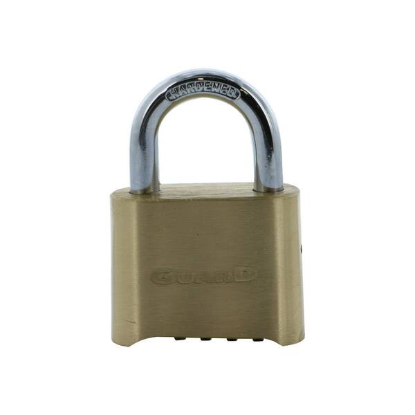 Guard Security 622 Solid Brass Padlock with 1 Standard Shackle