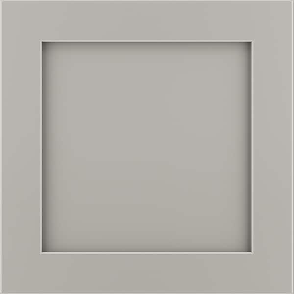 American Woodmark San Mateo 9 7/8-in. W x 3/4-in. D x 10-in. H in Painted Stone Cabinet Door Sample