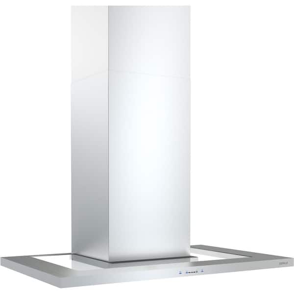 Modena 30 in. Convertible Wall Mount Range Hood with LED Lights in Stainless Steel