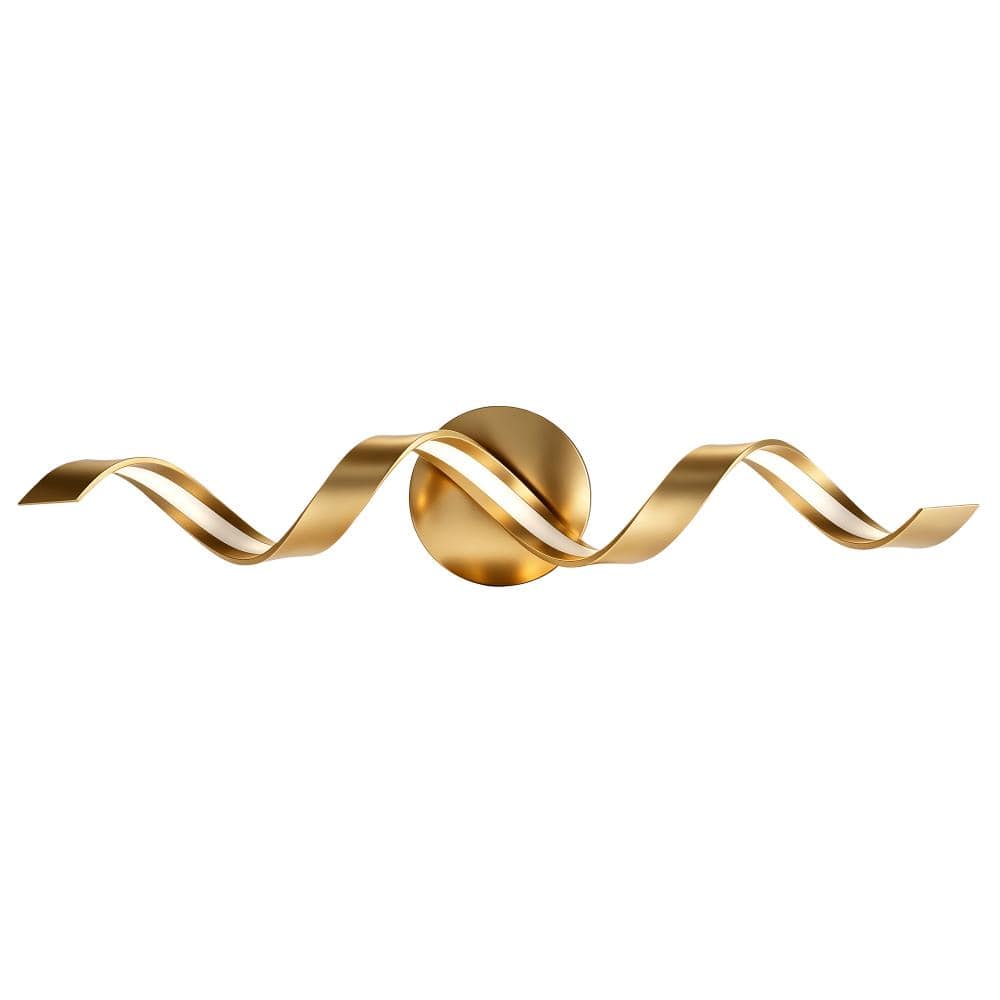 23.6 in. 1-Light LED Gold Modern Bathroom Vanity Light with 3CCT Dimmable Feature price history on PriceWatchPro