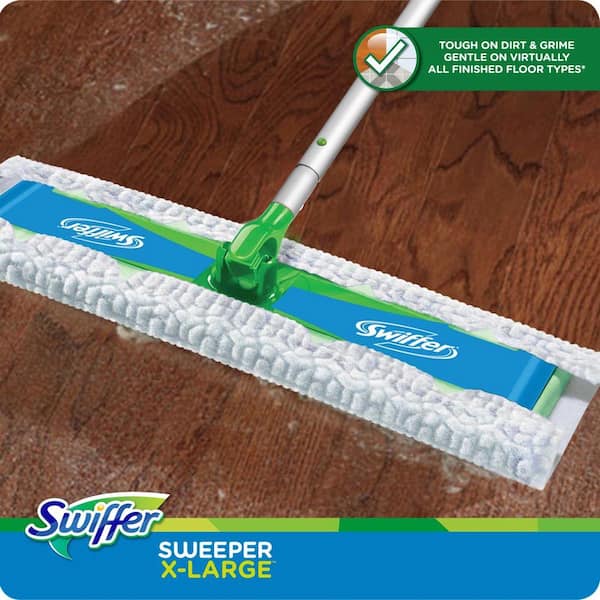 Swiffer Sweeper XL Dry and Wet Mop Starter Kit 003700092816 - The