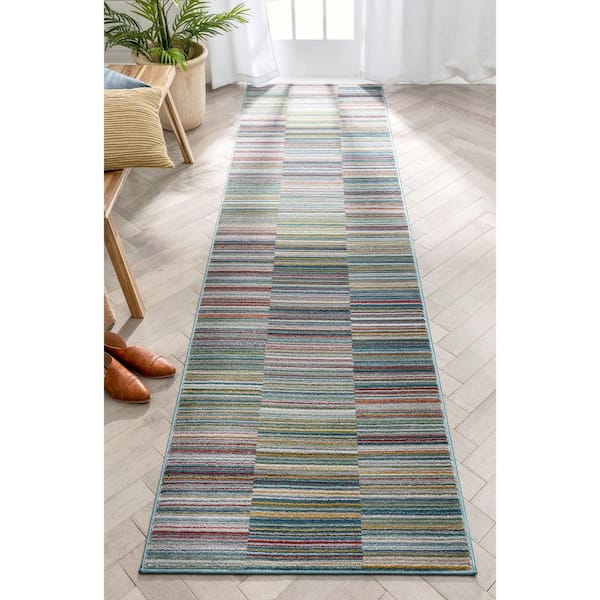 Well Woven Tulsa2 Nampa Green Blue 2 Ft, Tribal Pattern Area Rugs 8×10