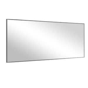 70.9 in. x 23.6 in. Modern Rectangle Aluminum Alloy Framed Gray Wall Mounted Mirror Bathroom Vanity Mirror