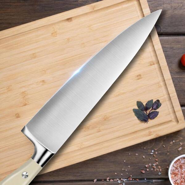LAIFUCAM 14-Piece High Carbon Stainless Steel Kitchen Knife Set