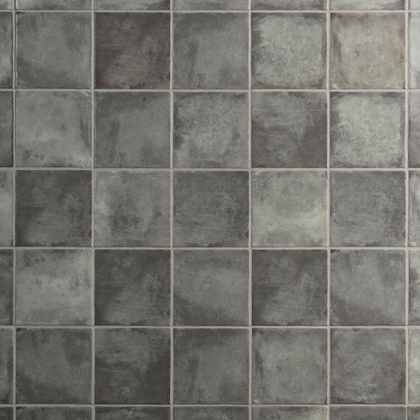 Ivy Hill Tile Paula Purroy Catalan Dove Gray 5.11 in. x 5.11 in. Matte Ceramic Wall Tile (6.02 sq. ft./Case)