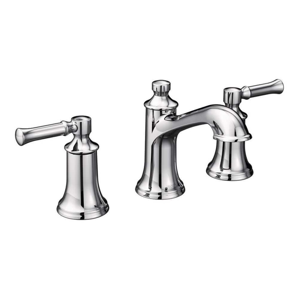 Dartmoor 8 in. Widespread Double Handle Bathroom Faucet in Chrome price history on PriceWatchPro