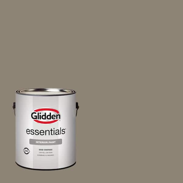Glidden Essentials 1 gal. PPG1000-5 Bear Cub Flat Interior Paint