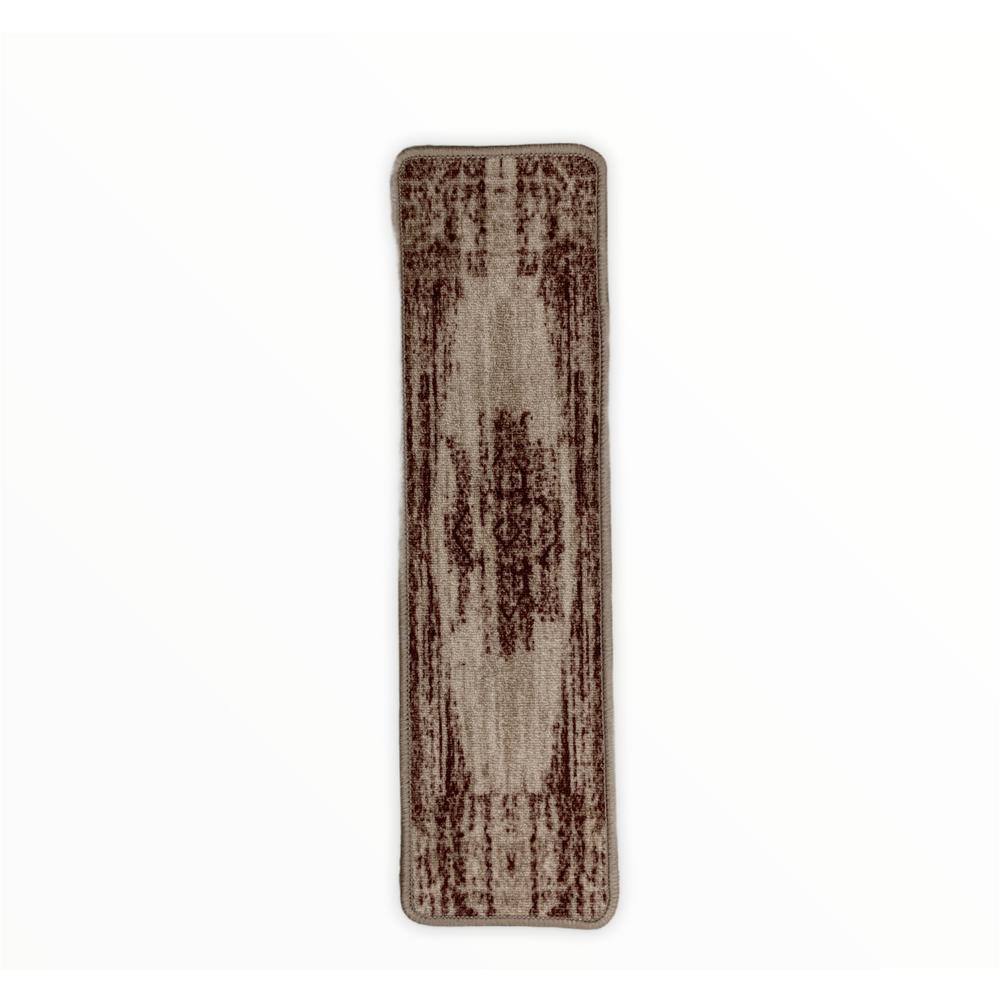 Mirage Maroon 9 in. H x 32 in. H Durable Polyester Stair Tread Cover (Set of 13) price history on PriceWatchPro