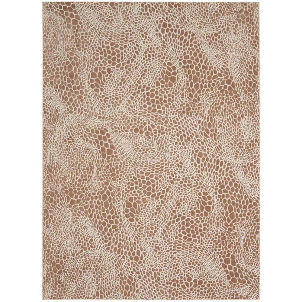 Desire Camel Silver 8 ft. x 10 ft. Animal print Contemporary Area Rug price history on PriceWatchPro
