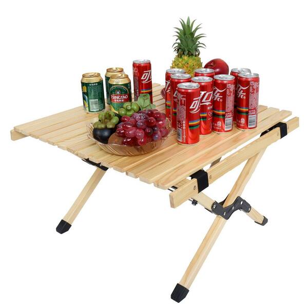 Square natural picnic table Square natural picnic table