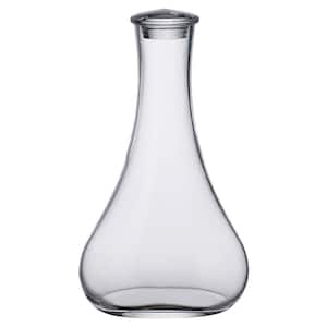 Purismo Wine 25.25 oz. Lead-Free Crystal White Wine Decanter with Stopper