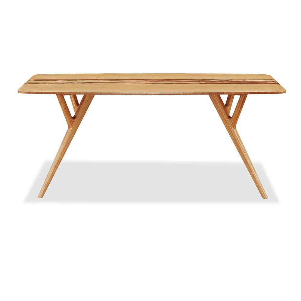 Sarah Natural Bamboo 36 in. 4 Legs Dining Table Seats 6 SRH008GD
