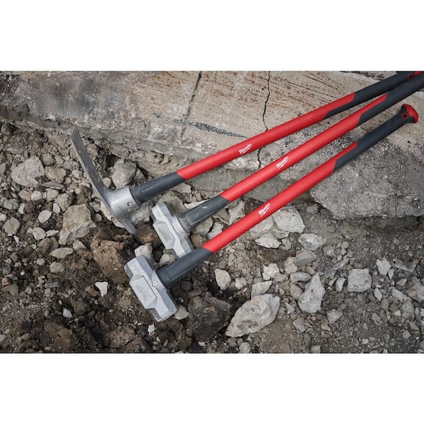 Milwaukee 8 lb. Sledge Hammer with 36 in. Fiberglass Handle 48-22