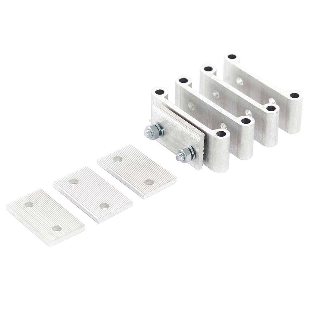 Aluminum Hurricane Brackets for 6 in. Endura-Aluminum Craftsman Columns (Se